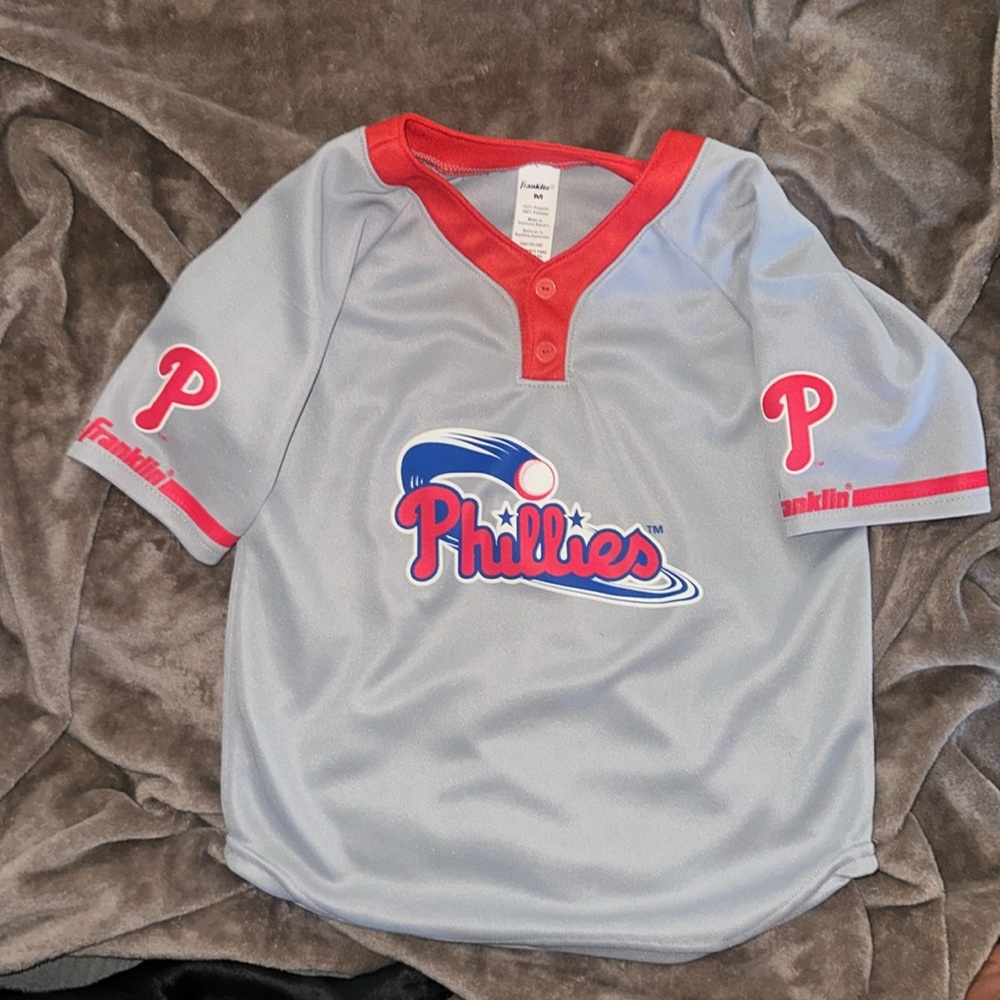 Kids Med. Franklin Philadelphia Phillies Jersey Shirt